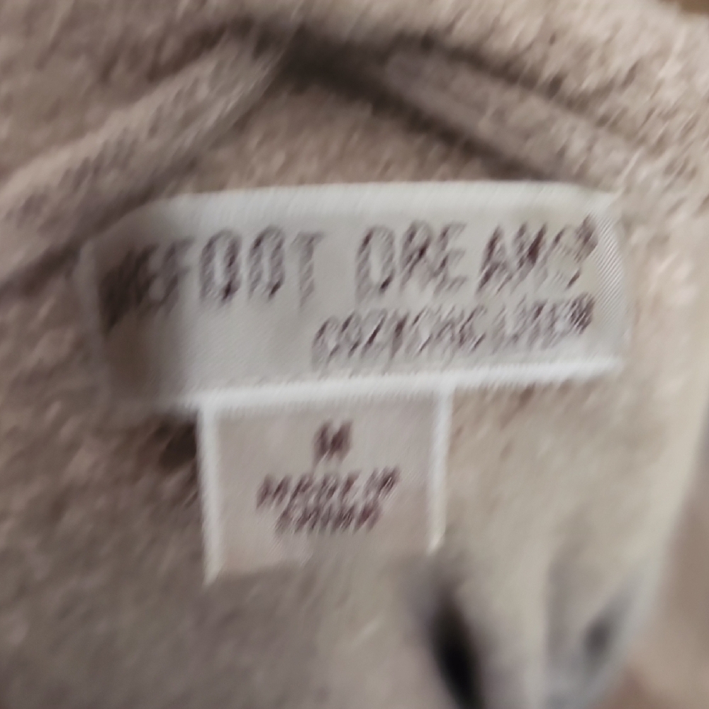 Barefoot Dreams CozyChic Beige Open Front Cardigan Duster Soft Lounge Sweater M - Picture 6 of 11